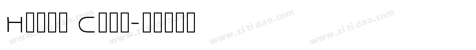 Hilde Caps字体转换